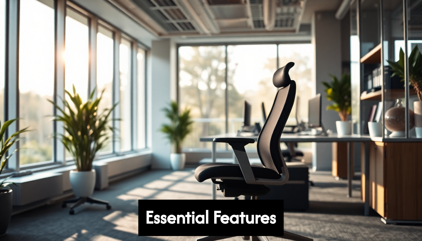 Ergonomic office chair