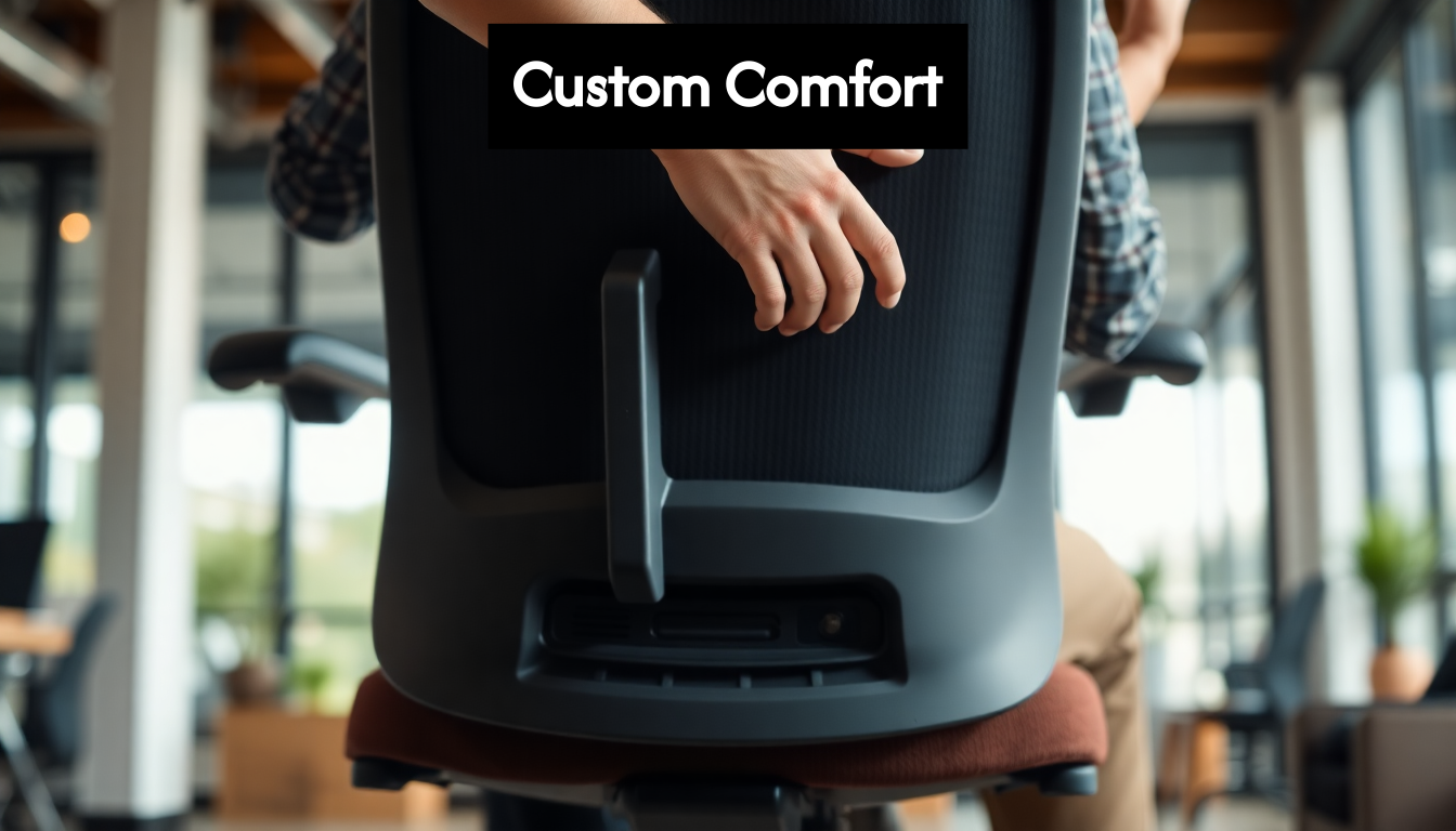 Adjustable ergonomic chair