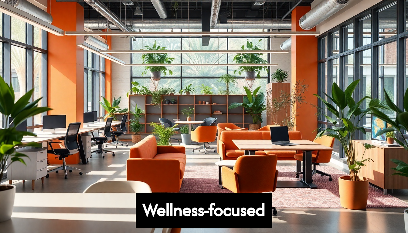 Wellness-focused office furniture