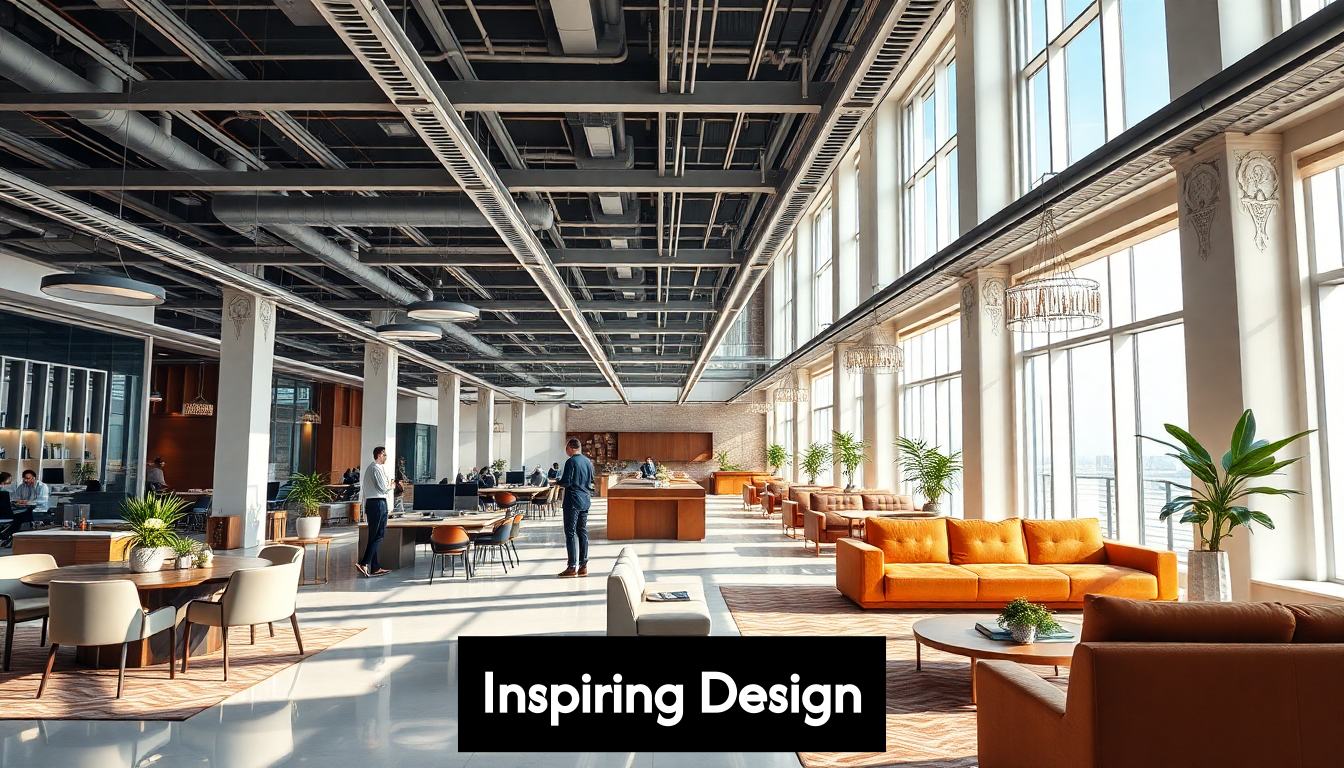 Modern collaborative office space in Dubai