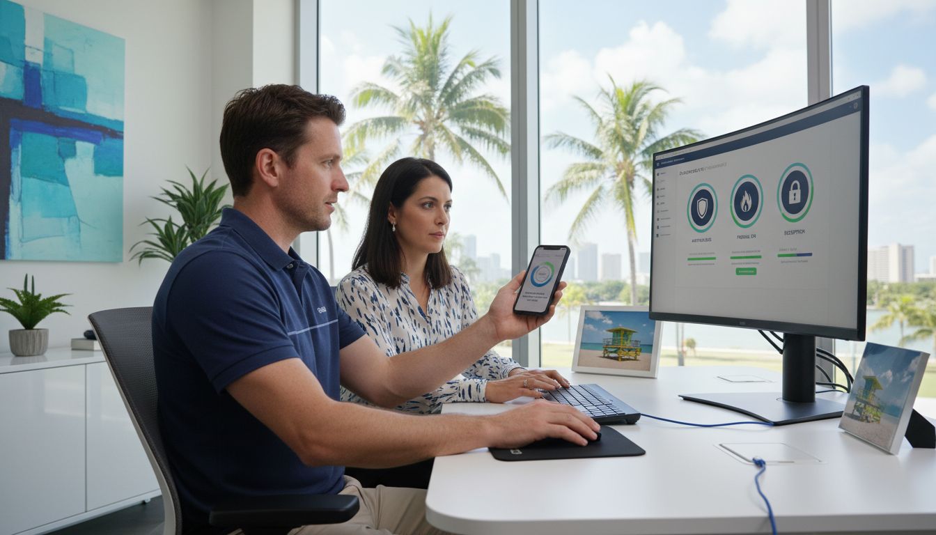 Endpoint Security Explained: Protecting Miami Cpa Firms - Transform 42 Inc Endpoint Security Workflow