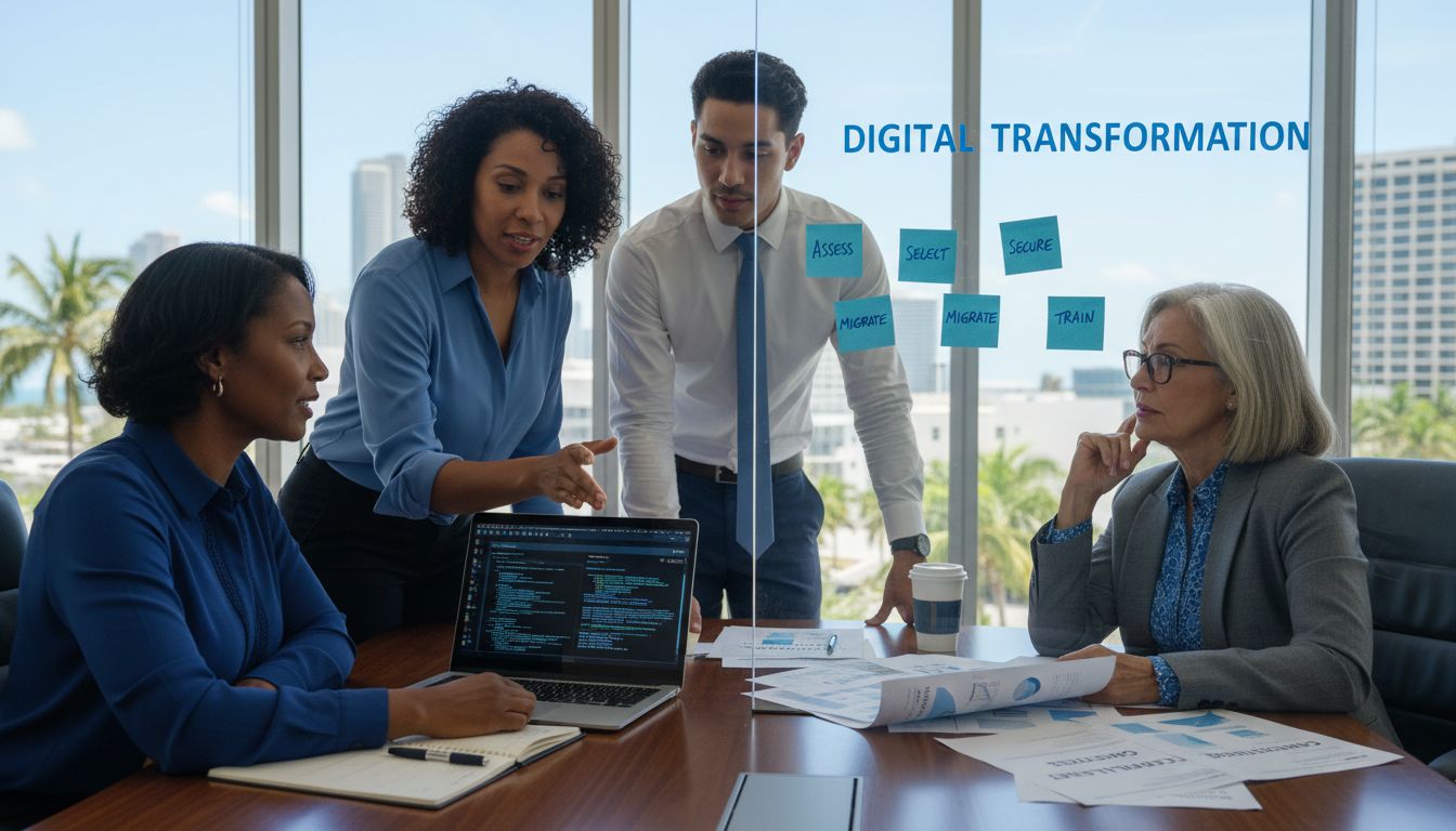 Digital Workplace Step By Step For Miami Cpas - Transform 42 Inc Accounting Digital Planning