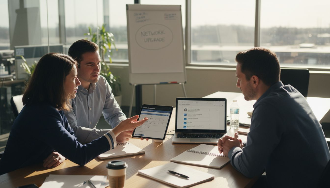 It Service Desk Manager: Driving Miami Cpa Growth - Transform 42 Inc It Managers Discussing Team Communication Strategies