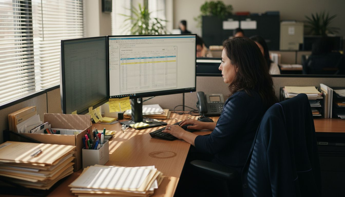 Role Of Digital Consultants For Miami Accountants - Transform 42 Inc Accountant Using Accounting Software At Workstation