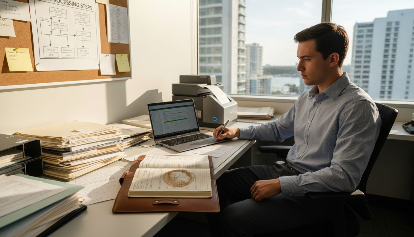 Iot In Business: How Miami Accountants Boost Efficiency - Transform 42 Inc Accountant Uses Iot Scanner For Workflow