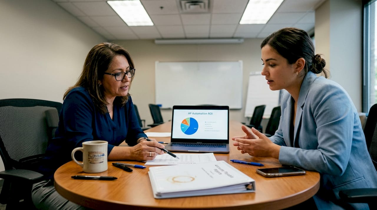 Automate Workflows And Double Revenue: Miami Cpa Guide - Transform 42 Inc Cpas Discuss Ap Automation Workflow In Meeting