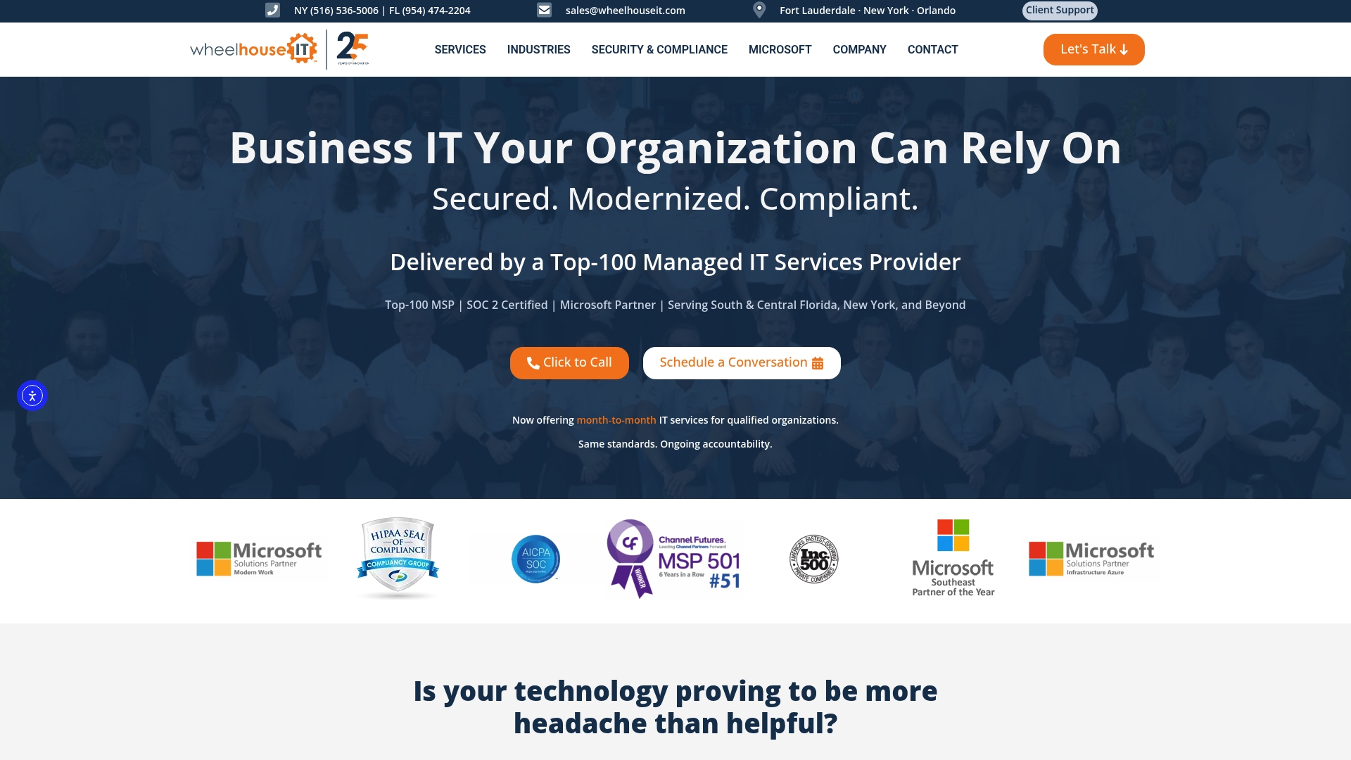 Top 7 Managed It Providers For Accounting 2026 - Transform 42 Inc Product Screenshot