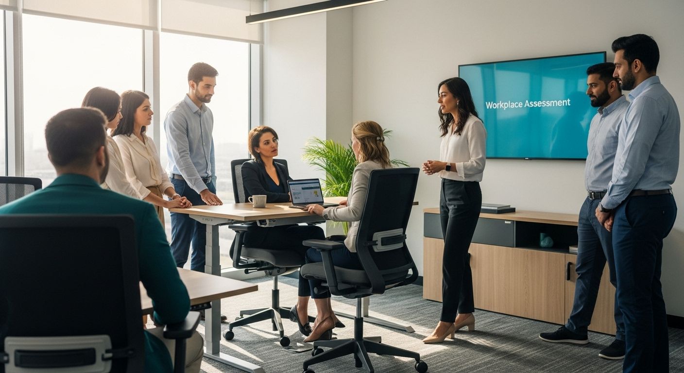 ergonomic workplace assessment UAE