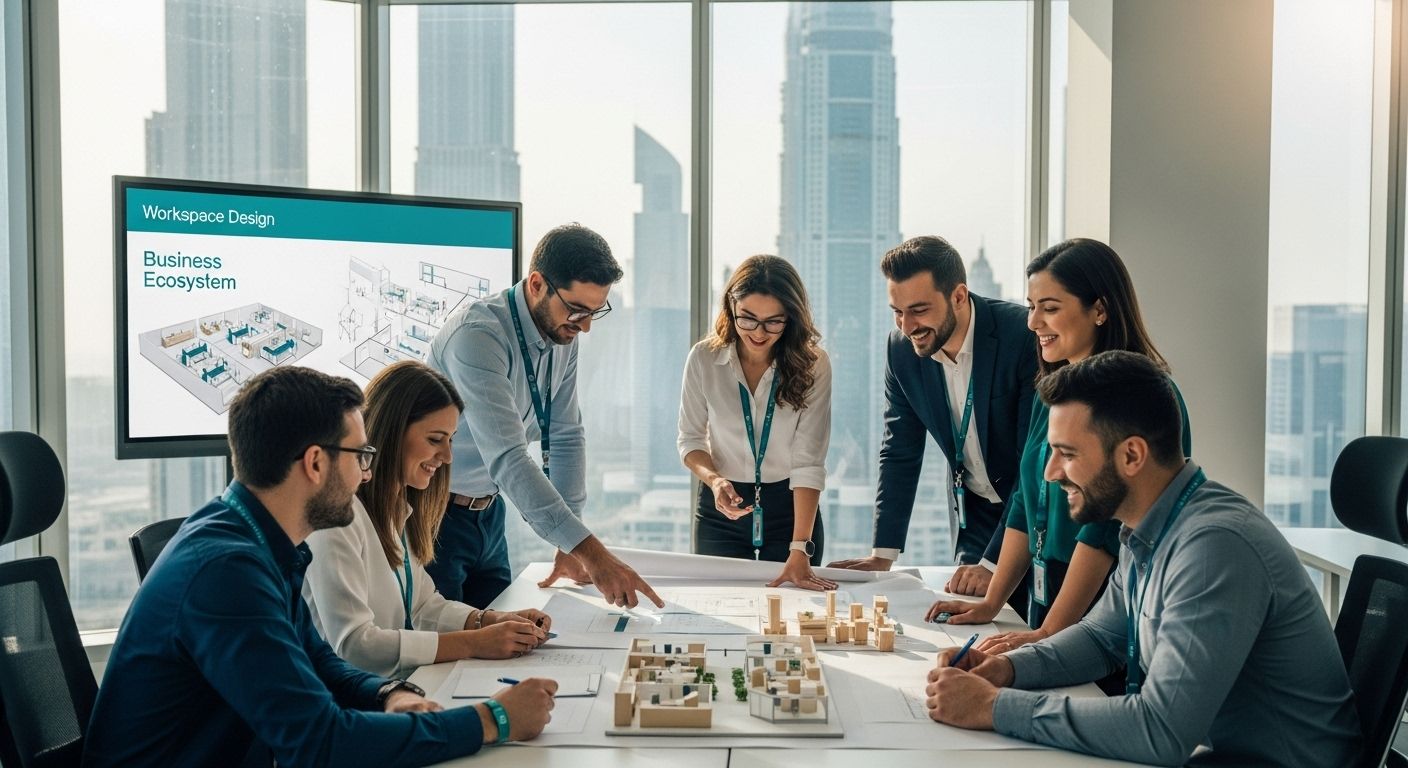 Dubai office workspace design