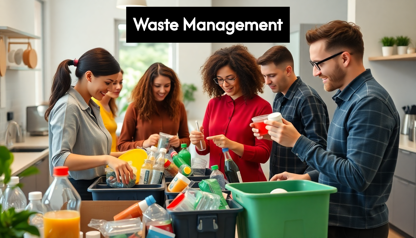Employee waste management program
