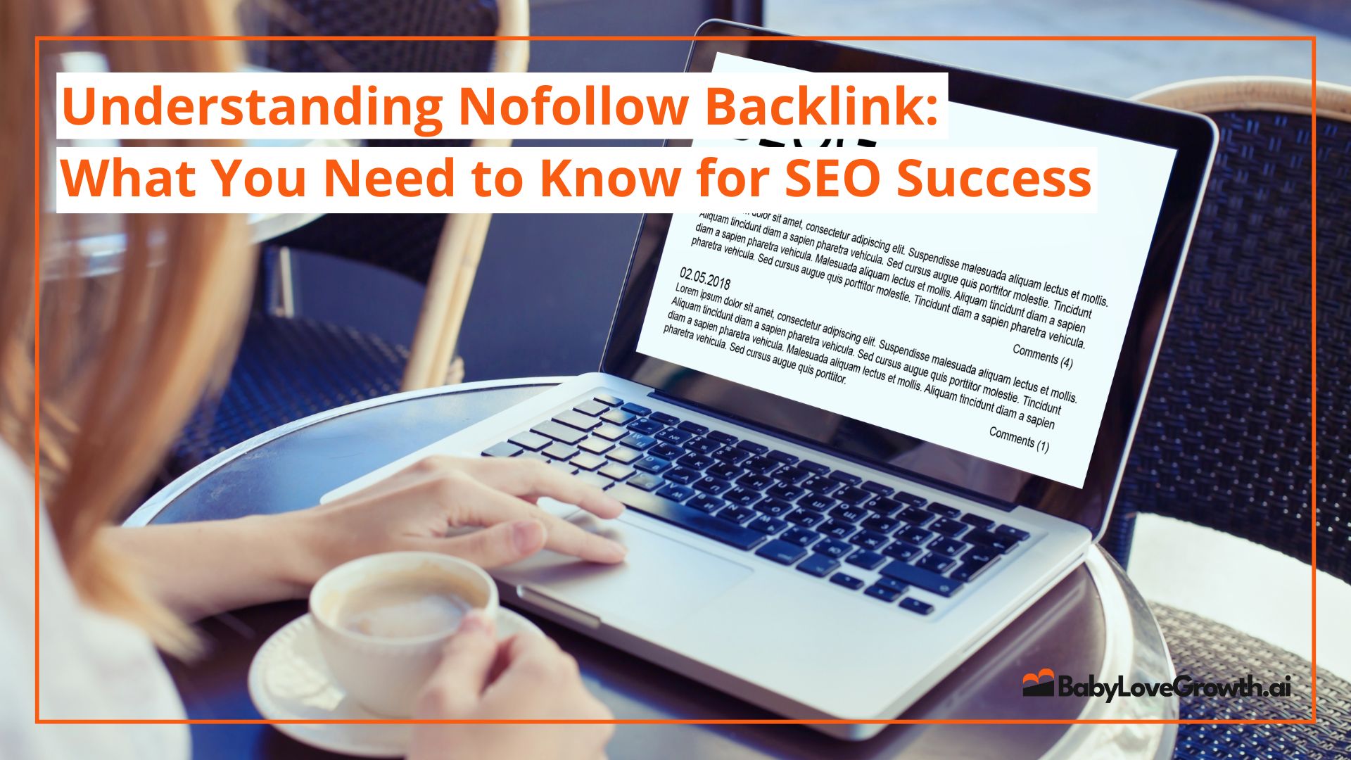 Nofollow backlinks concept