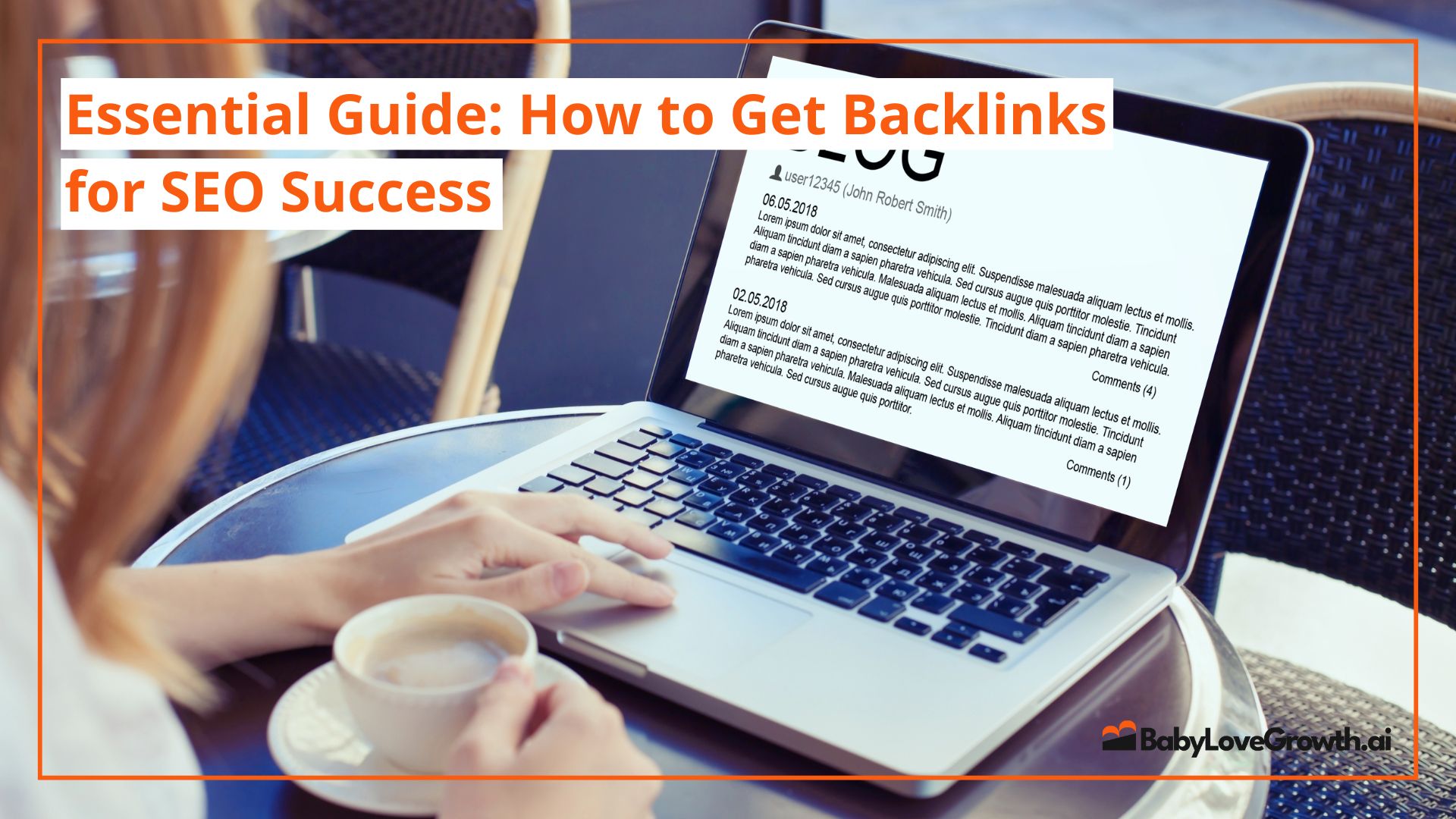SEO Backlinks Concept