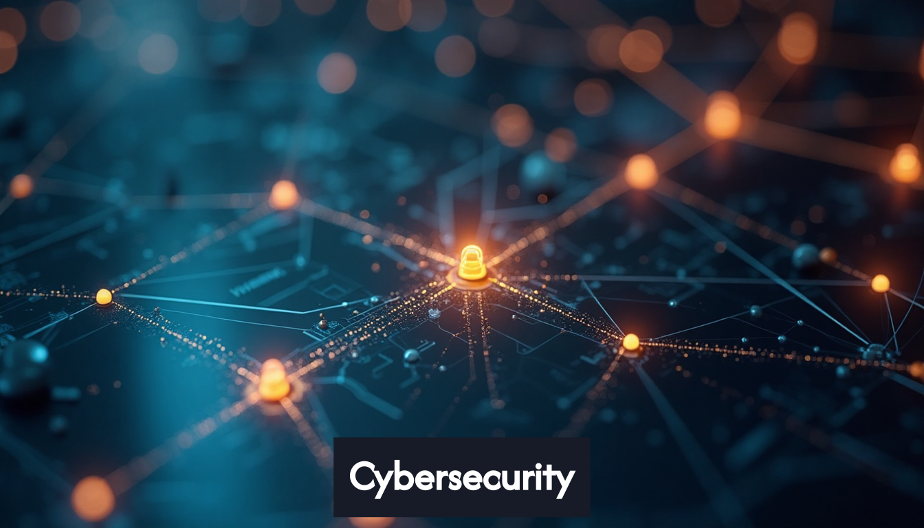 Abstract digital network protecting data.
