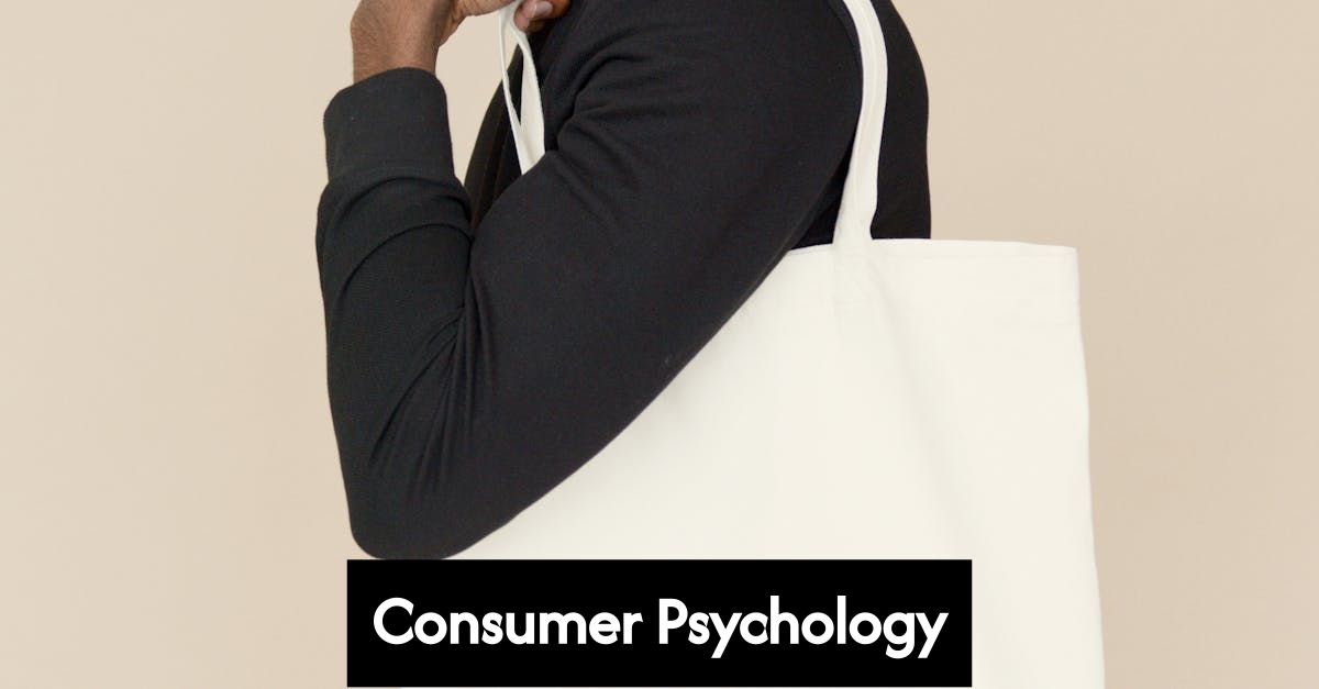 Abstract representation of consumer thought regarding packaging.