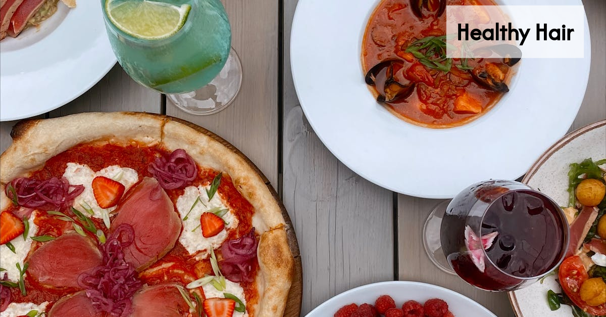 Healthy foods for hair growth