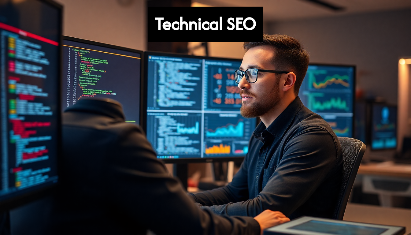 Technical SEO audit representation