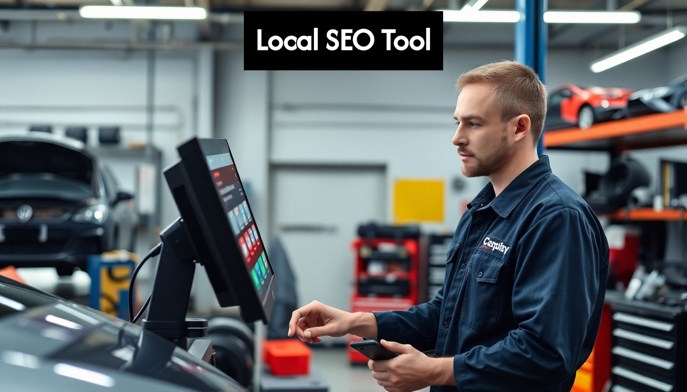 Mechanic using digital check-in system