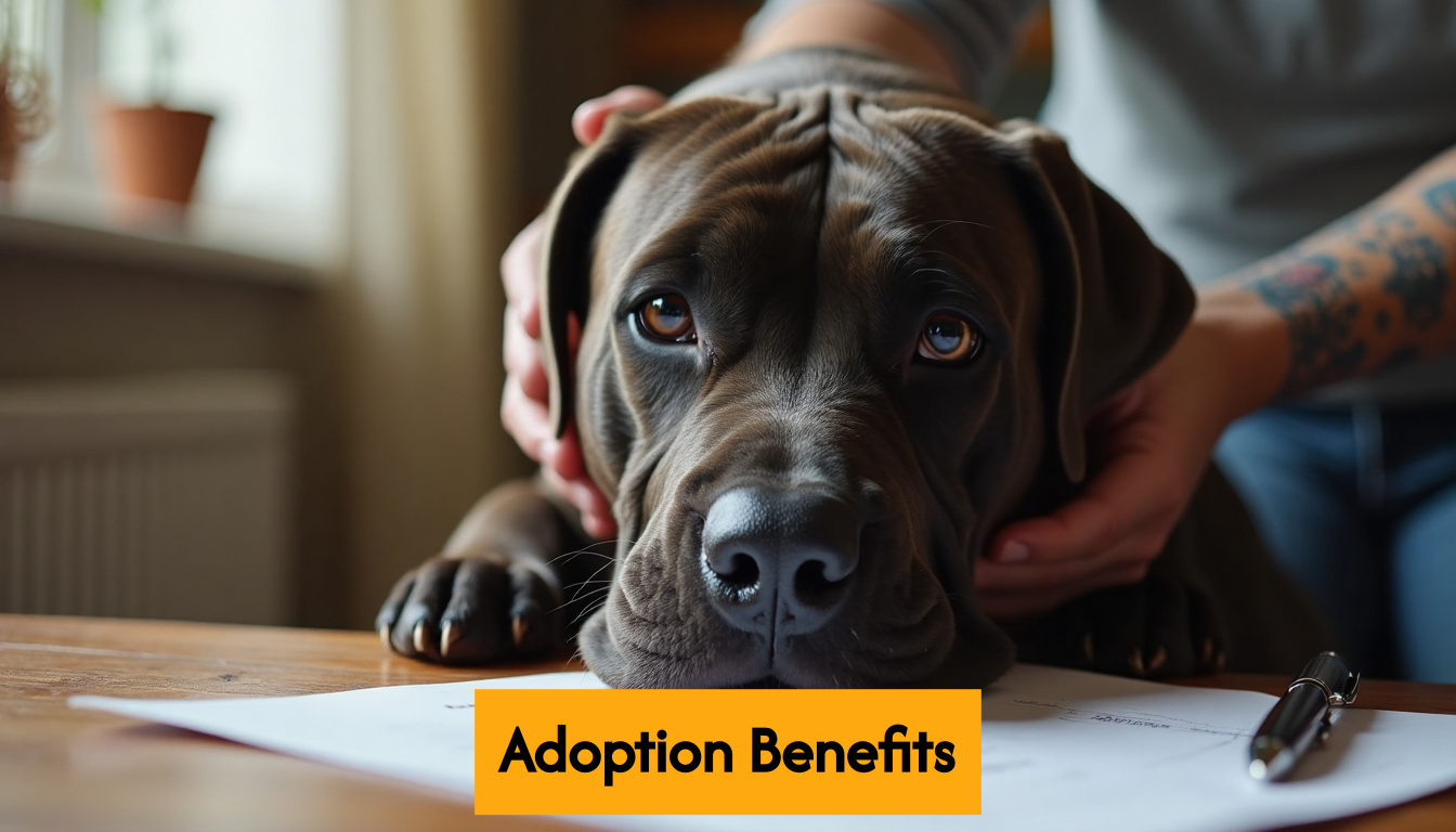 Cane Corso adopted into loving home