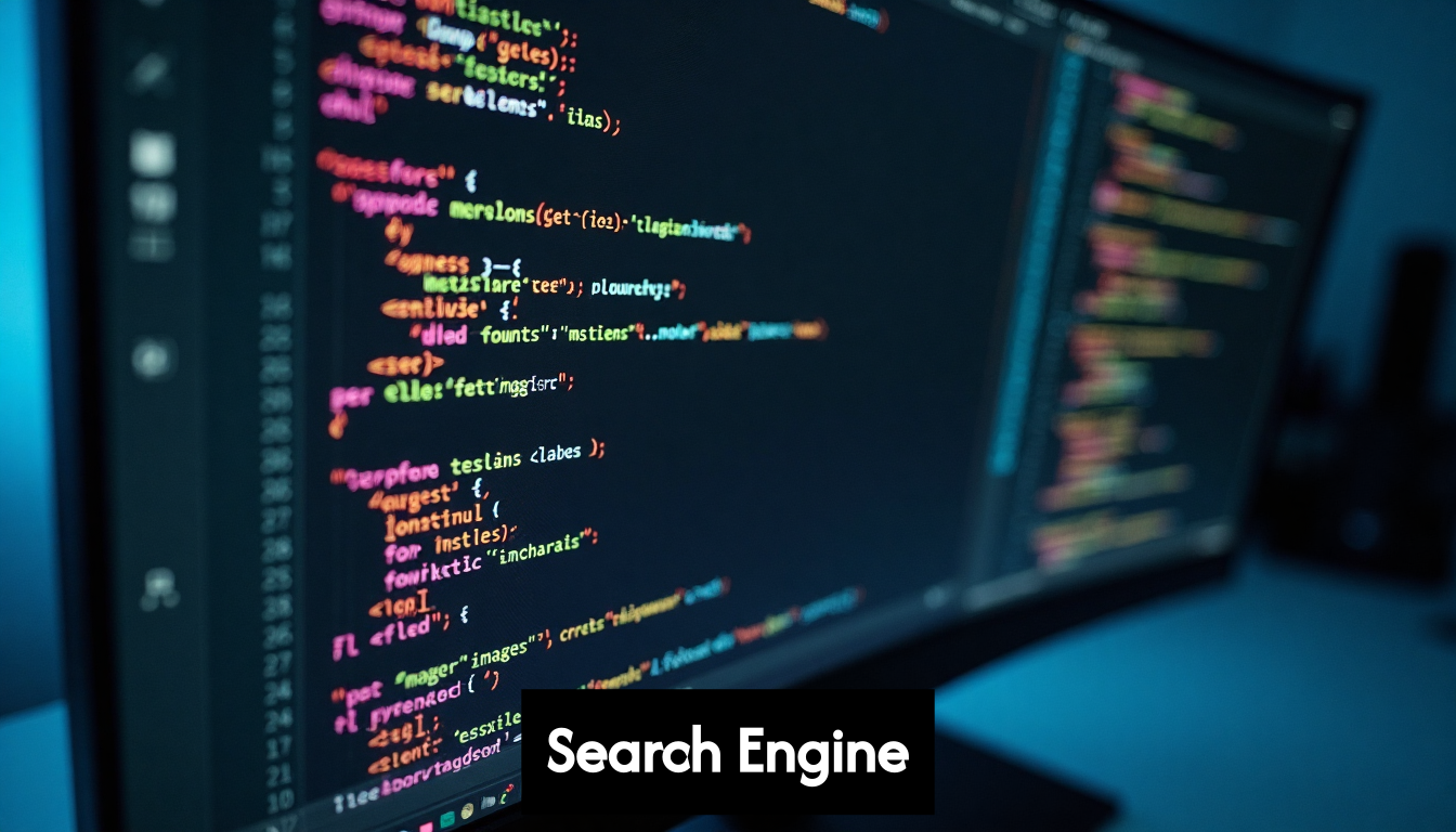 Code snippets showing search engine image interpretation