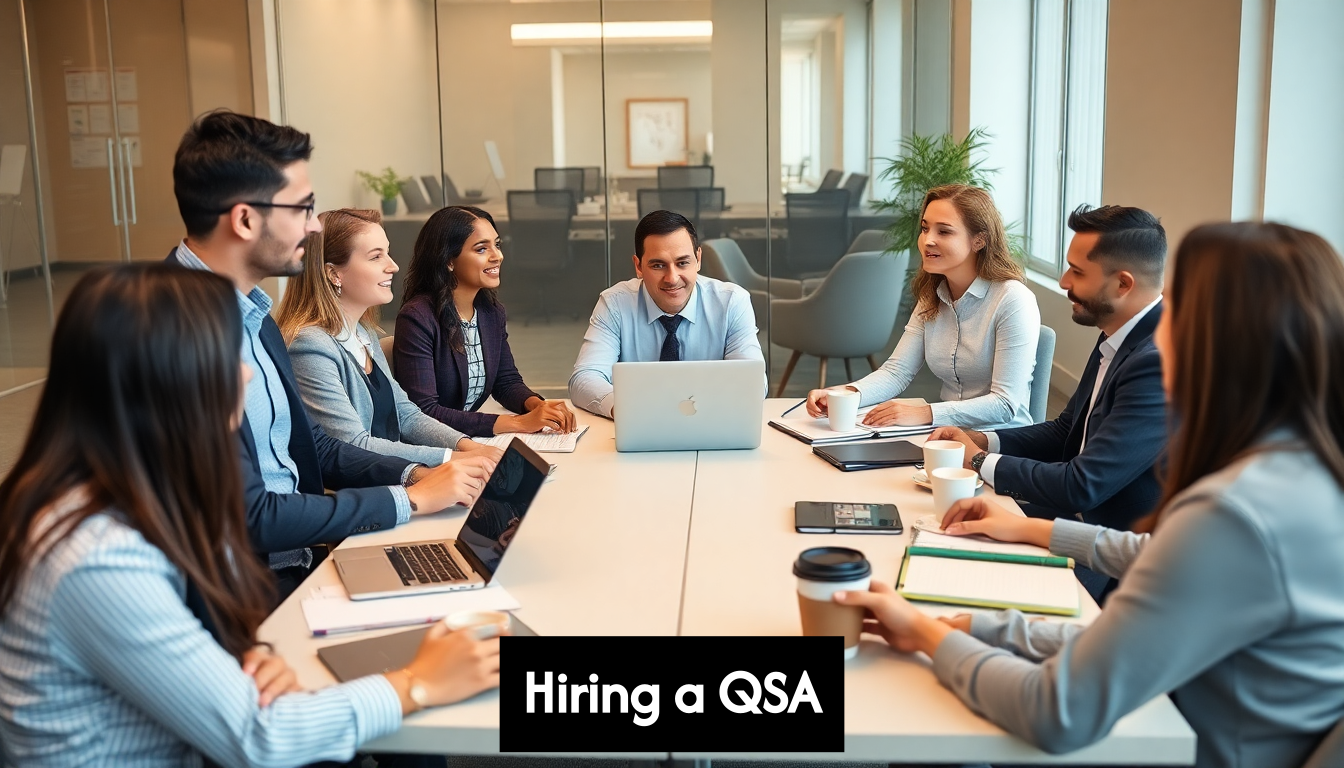 Compliance and security meeting with advisor