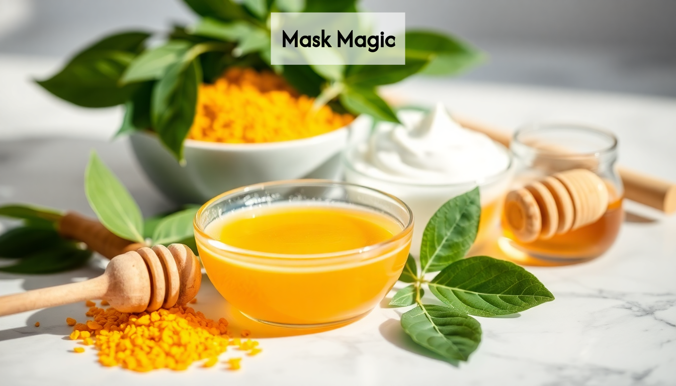 Curry leaf hair mask ingredients