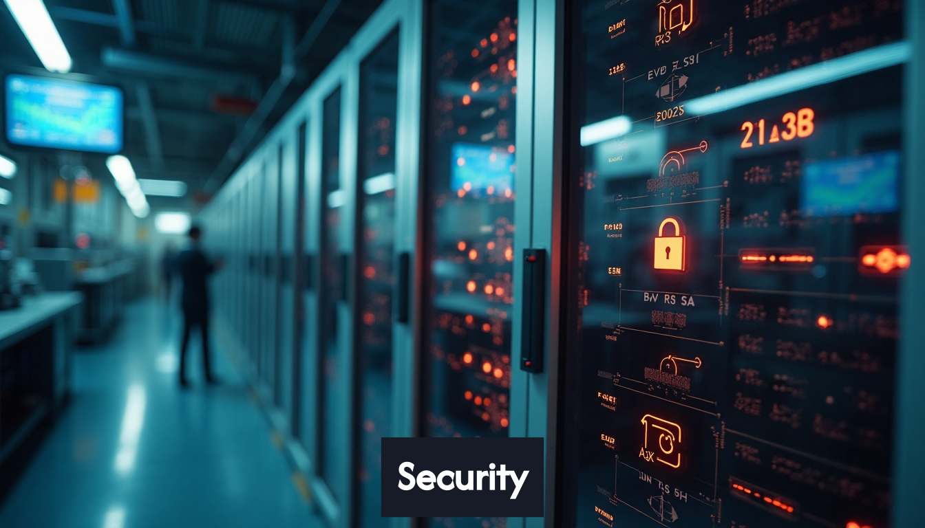 Digital threats attacking a factory