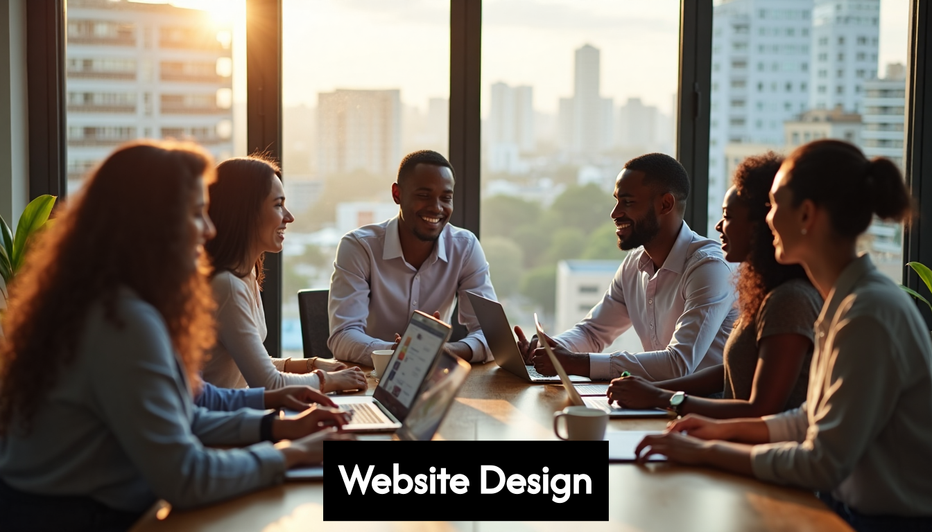 Durban business owners collaborating in a modern office