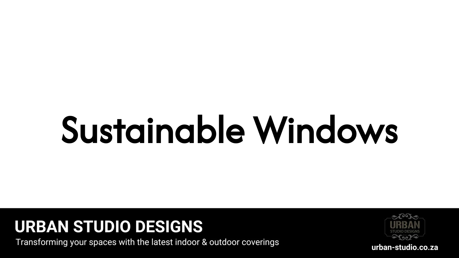 Eco-friendly aluminium framed windows in modern home