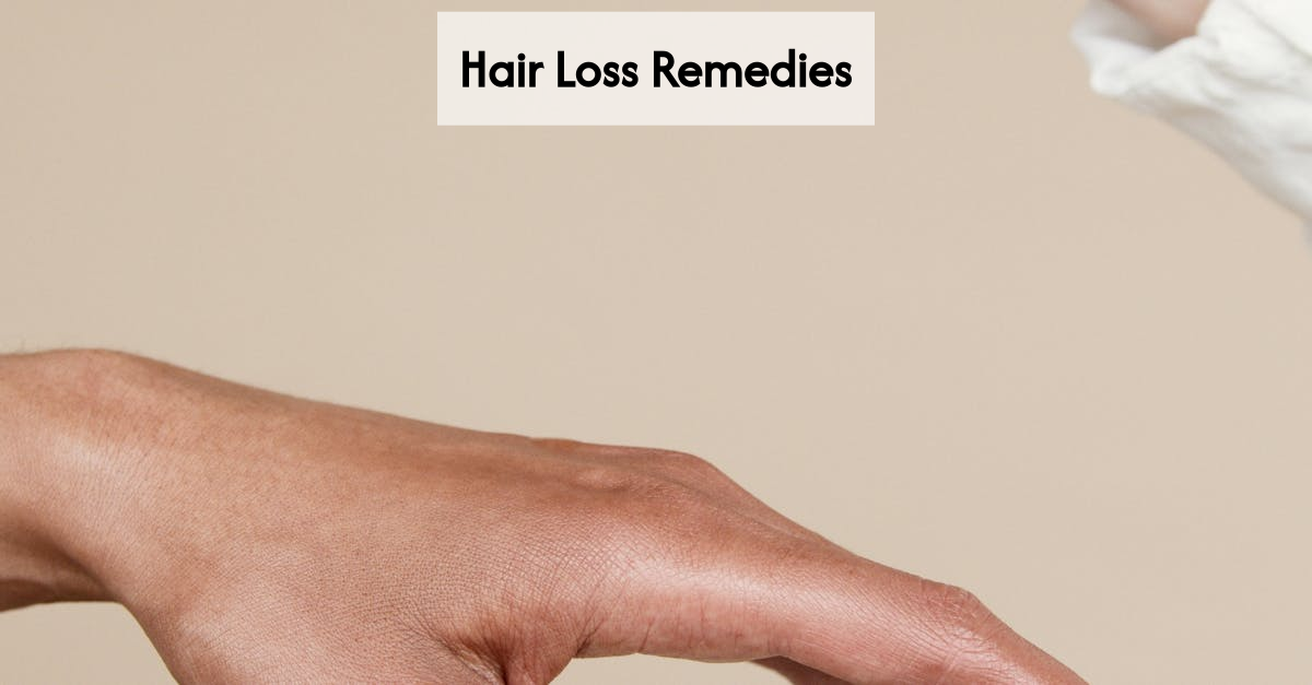 Bottles of essential oils for hair care