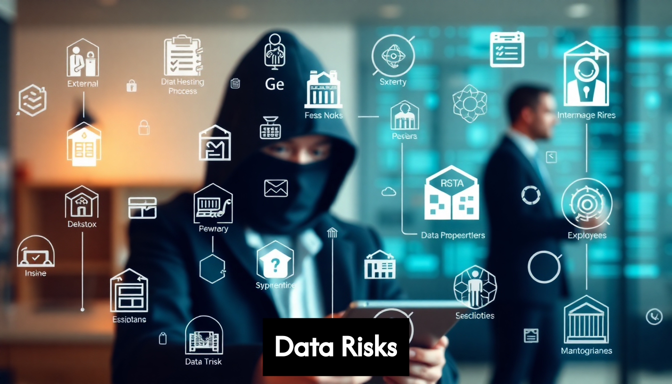 Various risks to sensitive data.