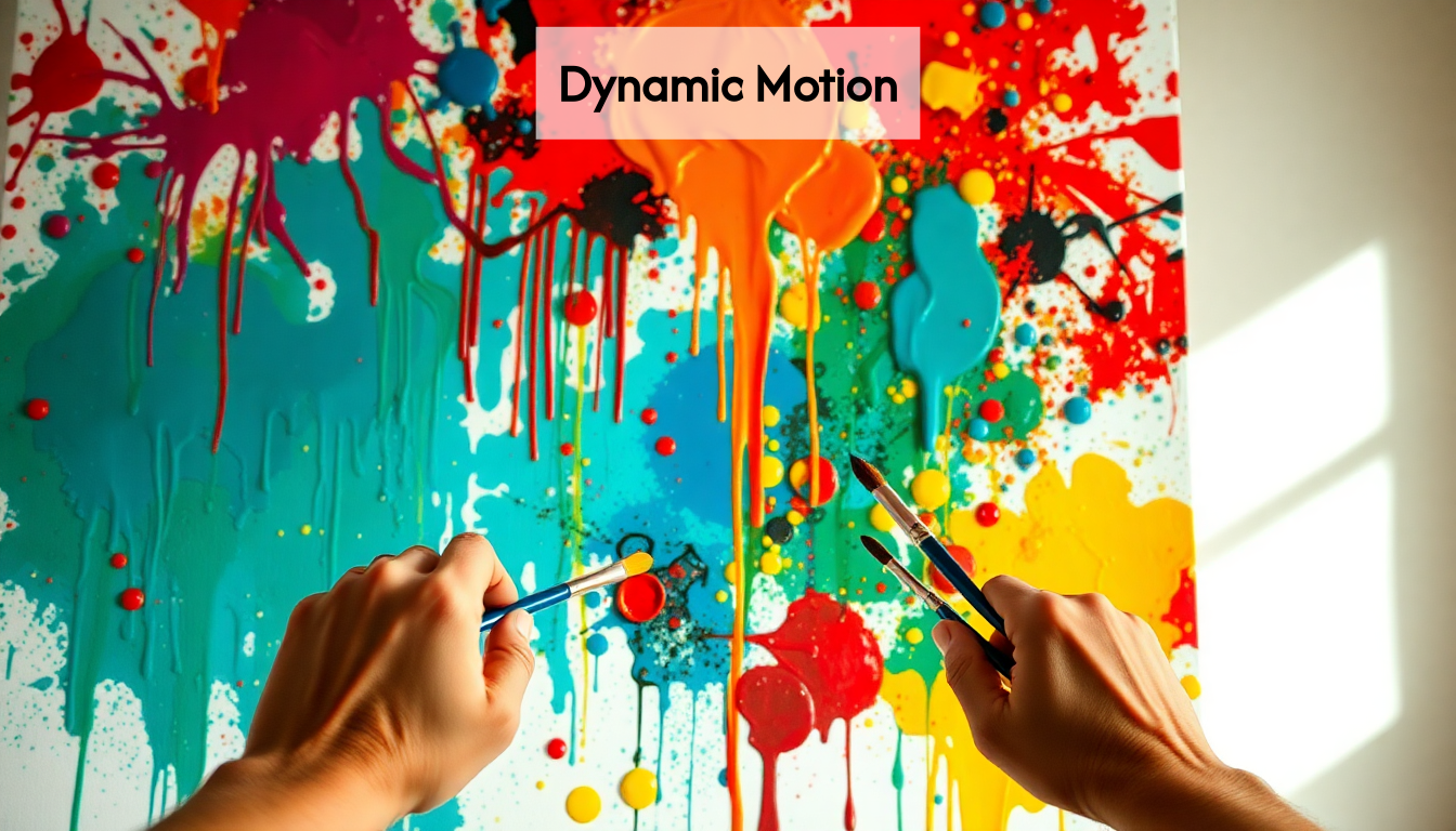 Action Painting Technique