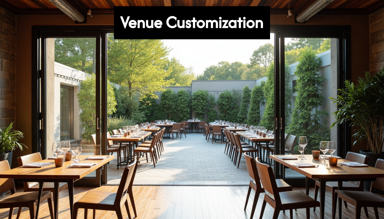 Flexible indoor and outdoor event venue in Laval