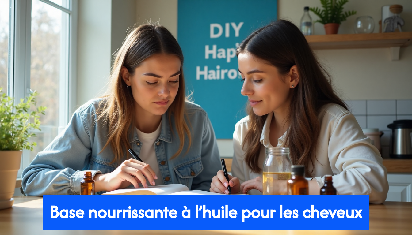 Friends review carrier and essential oils at kitchen table