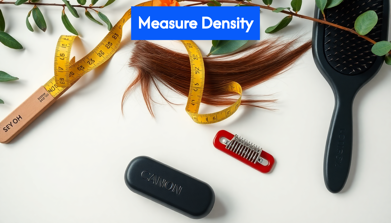 Hair density test tools