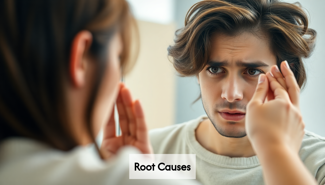 Identifying hair thinning