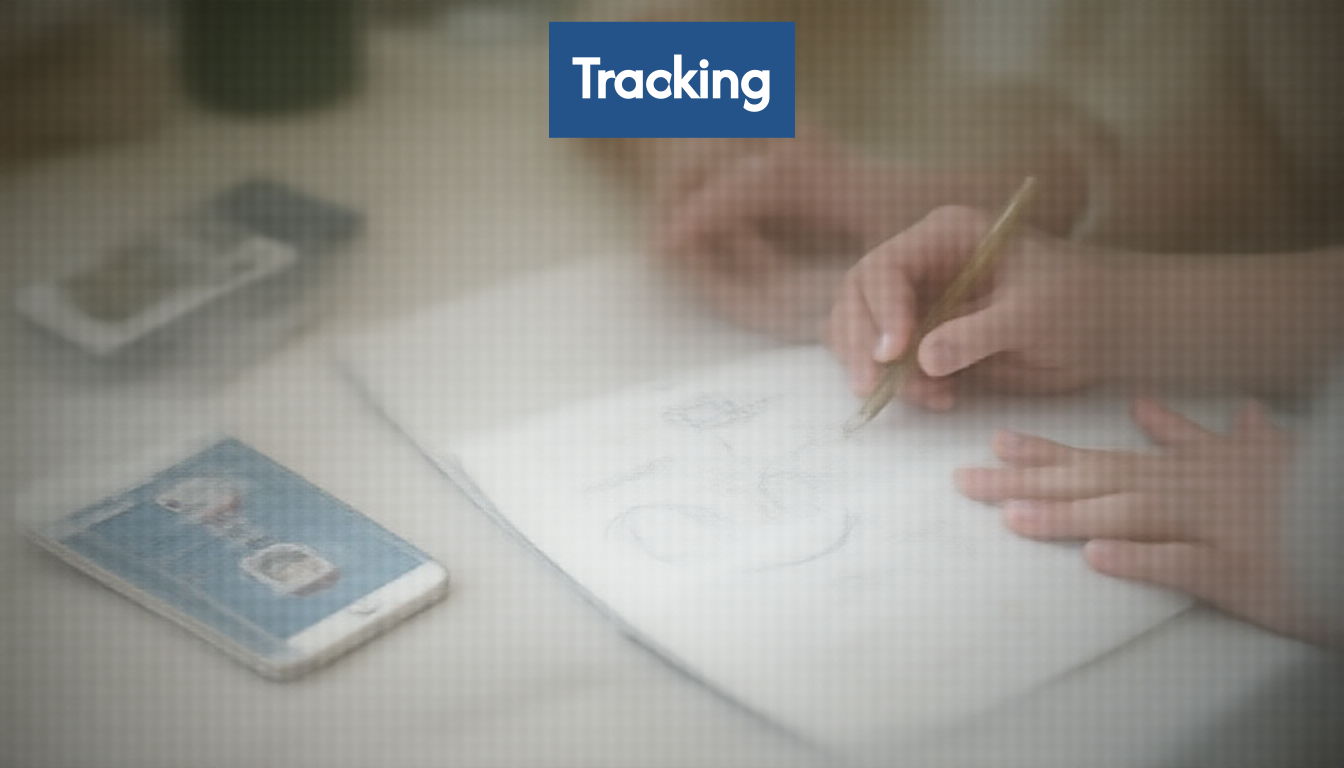 Hands writing in journal tracking food and sleep