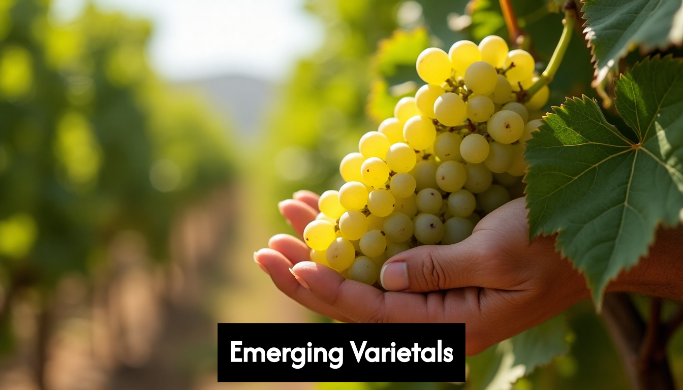Harvesting Chenin Blanc grapes by hand