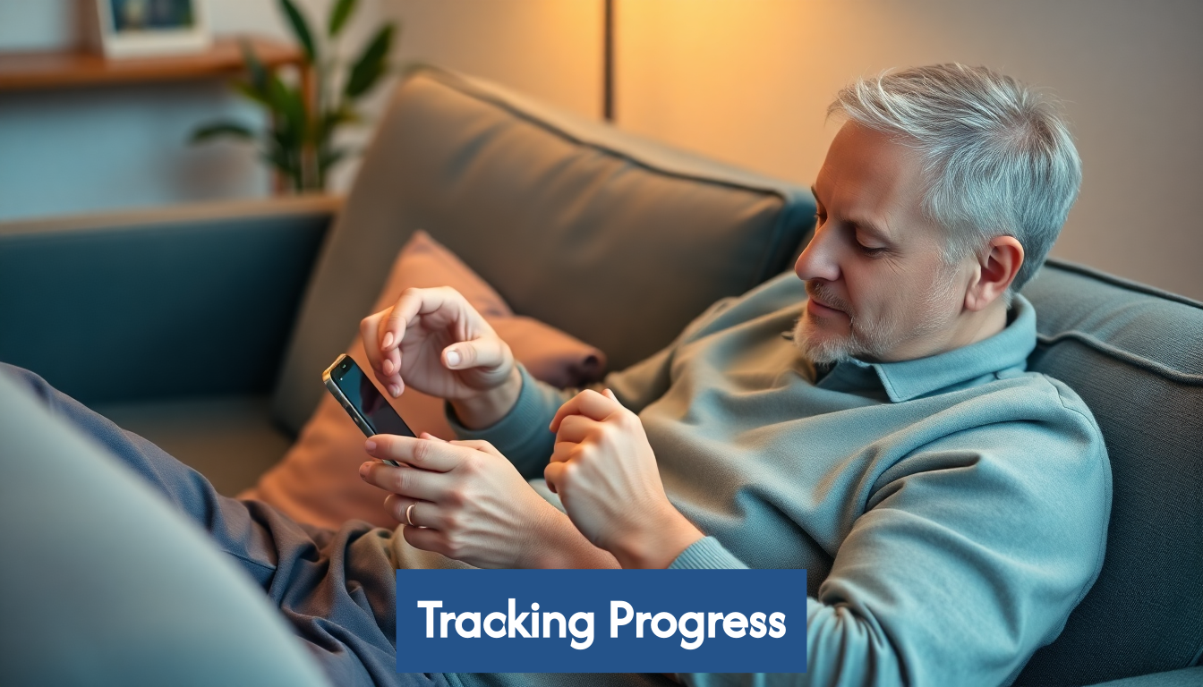 Tracking health metrics on smartphone