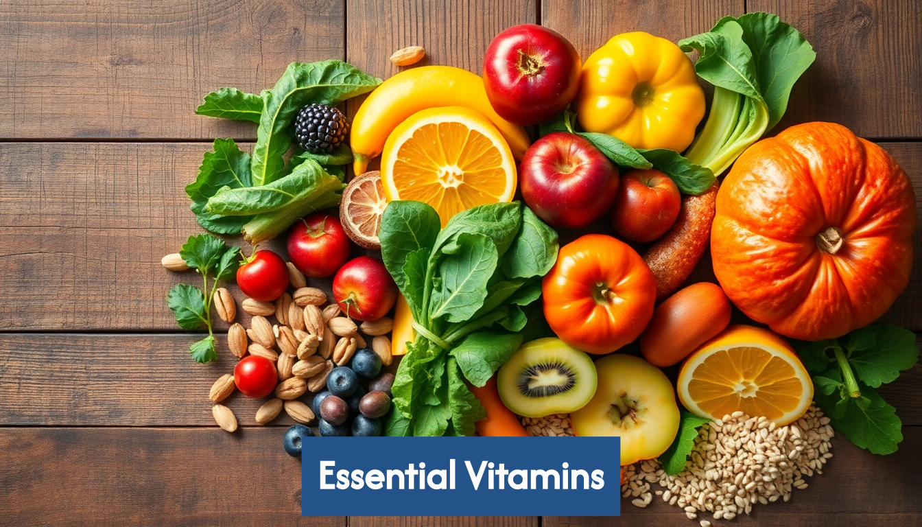 Essential vitamins and minerals