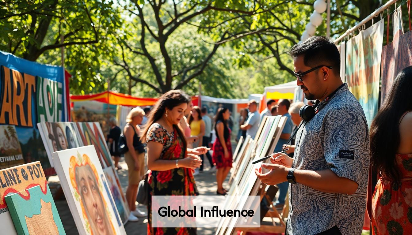 Global art festival