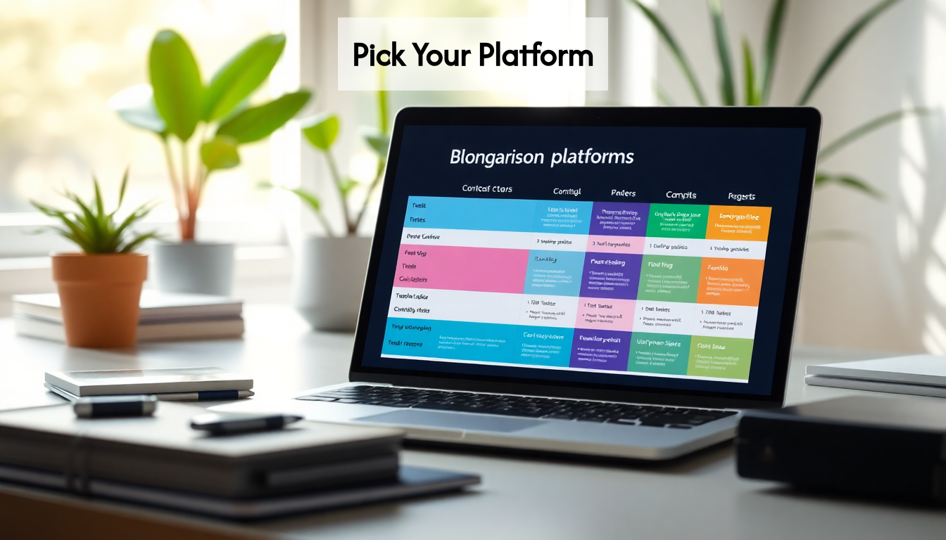 Comparison of blogging platforms