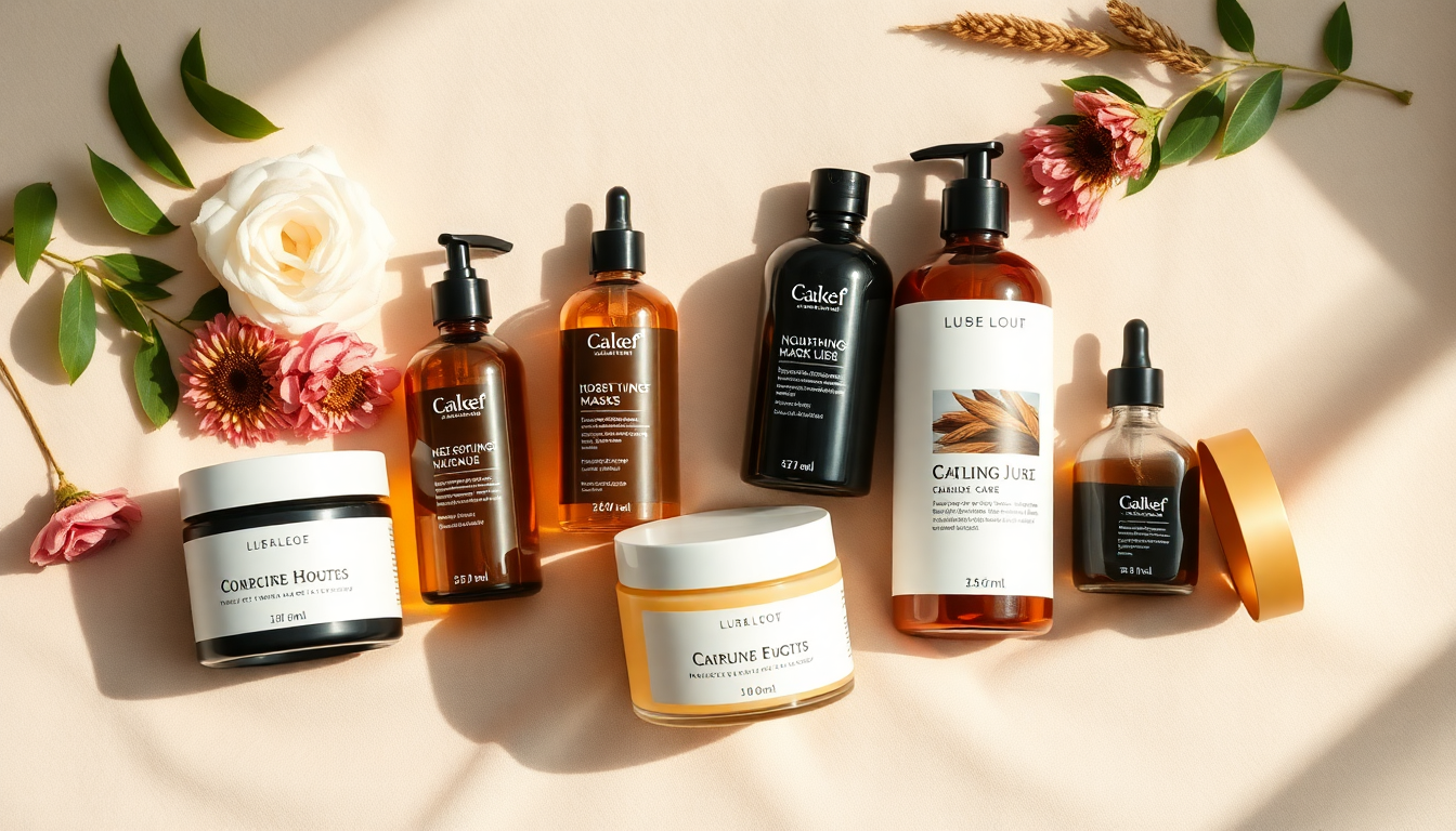 Hair care products for damaged hair