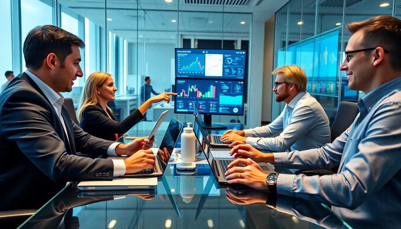 El equipo de ventas colabora con la tecnología para ser más eficaz