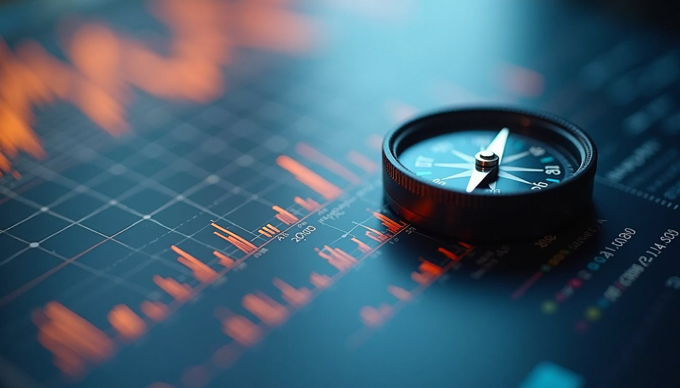 Business decisions guided by data compass