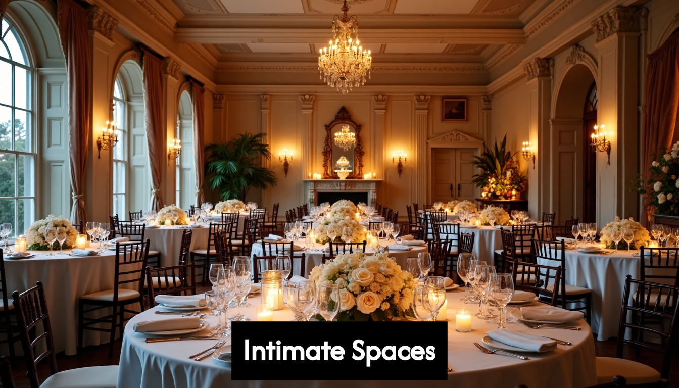 Intimate historic manor wedding reception Laval Intimate historic manor wedding reception Laval