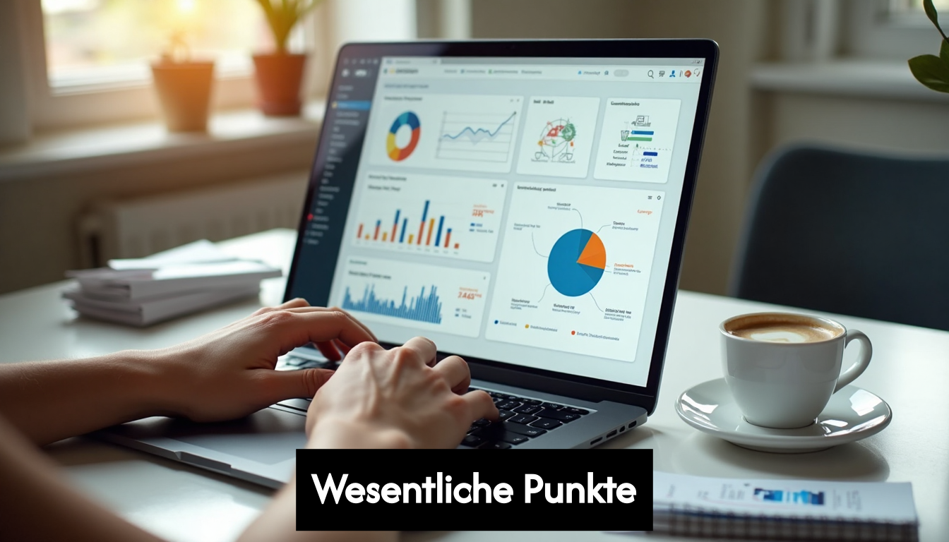 Laptop showing live CRO test and analytics