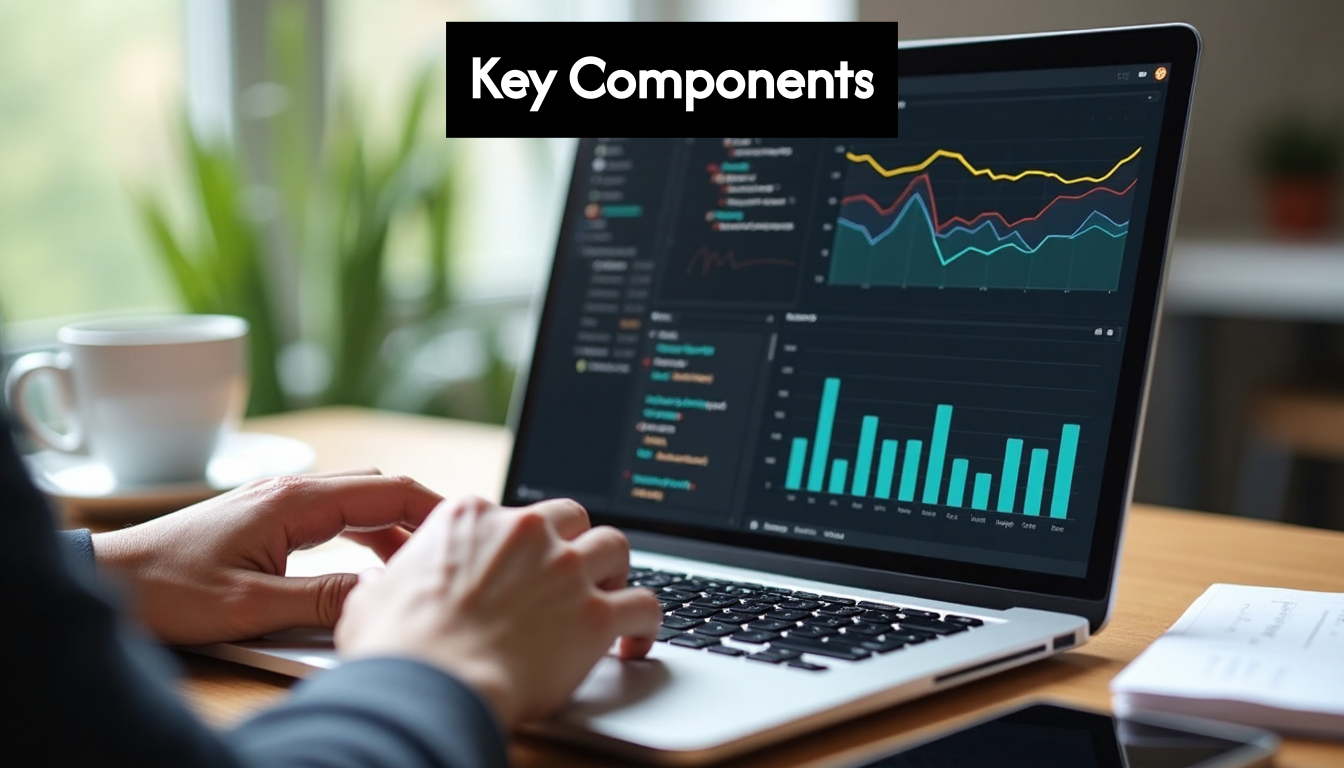 Laptop showing live CRO test and analytics