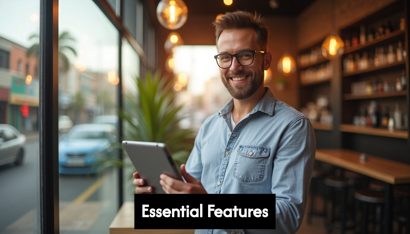 Local Durban business owner viewing mobile website