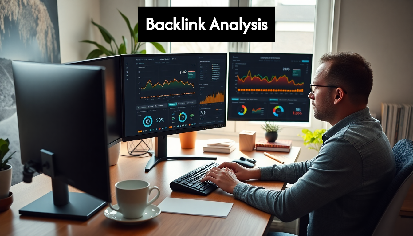 Marketer viewing analytics on dual monitors