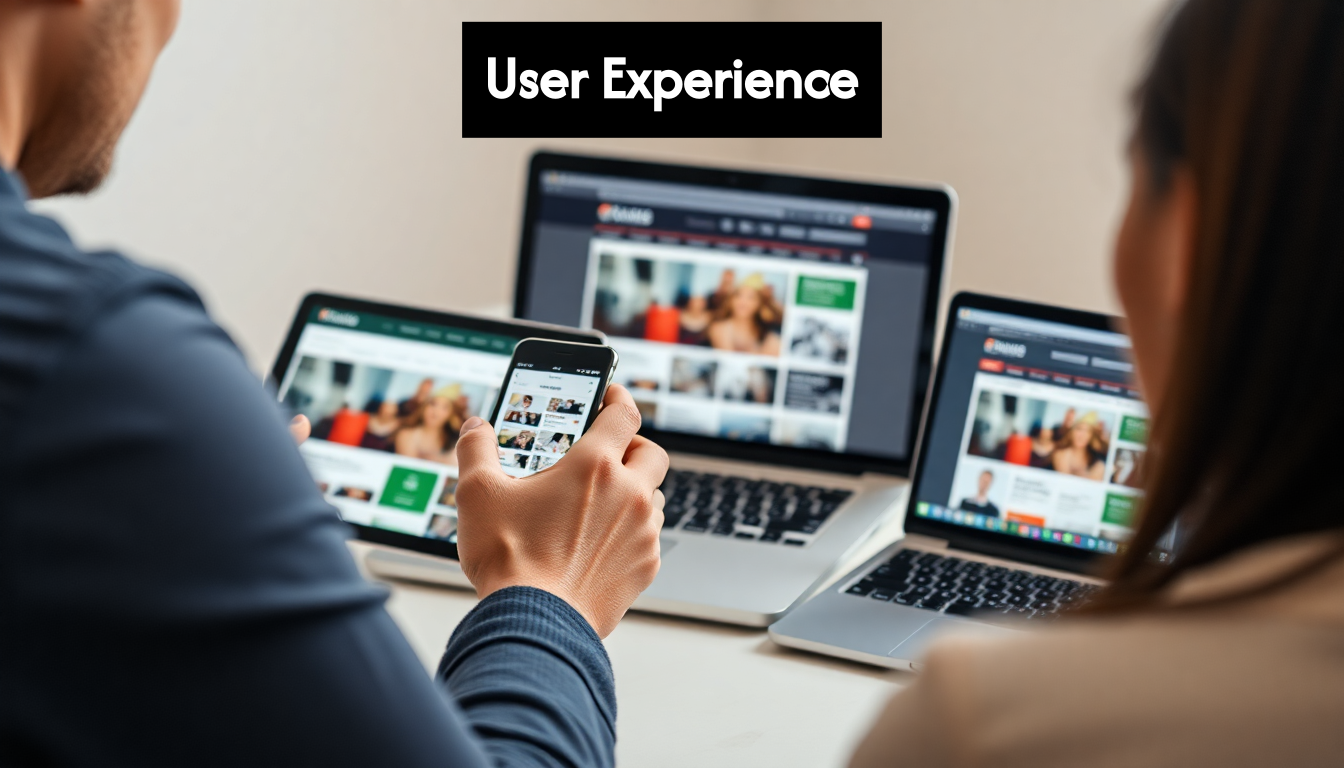User experience design